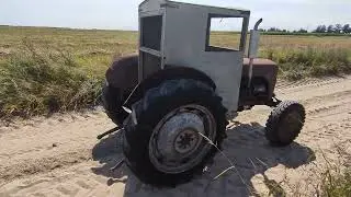 Ferguson TED with old style hand build cabin