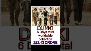 dunki Box office collection worldwide