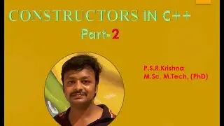 Constructors in C++ Part 2