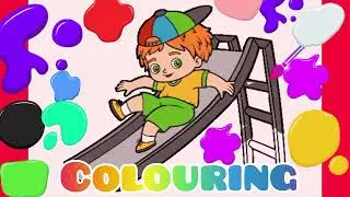 Color and Create! Fun with Coloring Various Objects - Kiddie Knowledge | knowledge Video for kids