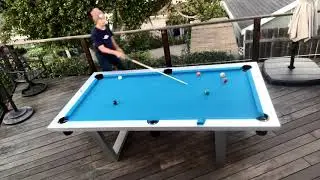 9 Ball Break and Run with accurate positioning 9 ボールマス割り　正確なポジションプレー　#078