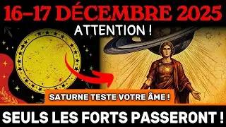 ATTENTION ! LE DERNIER TEST DE L'ANNÉE ! 16-17 déc. – Soleil-Saturne met votre FORCE à l'épreuve !