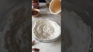 *NO EGGS & NO OIL* NUTELLA DORA CAKE RECIPE #shorts