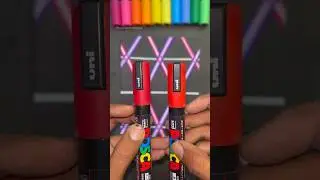 Satisfying Effect with Neon Technique 🎨✨🤩 #satisfying #visualart #shorts