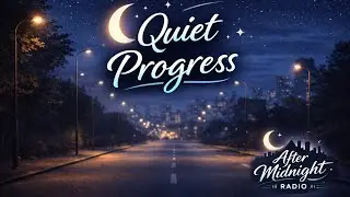🎧 Quiet Progress 🌙 Late Night Music for Calm Confidence