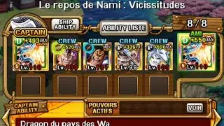 [OPTC] Nami 6+ Skull Island 60 STA vs Kaido