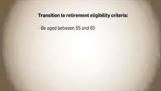 Transition to Retirement