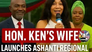🔥 BREAKING: Hon. Ken&rsquo;s Wife Launches Ashanti Regional Tour | Campaign for Victory 2025!