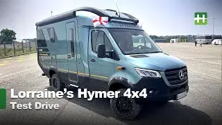 Lorraine&rsquo;s Hymer 4x4 Test Drive in Rome
