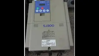 HITACHI SJ300_7,5 кВт ошибка Е23 ремонт