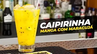 Caipirinha de Manga com Maracujá - INCRÍVEL SABOR QUE VAI ANIMAR SUAS FESTAS | Bartender Store