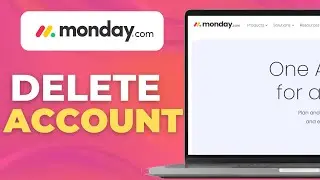 Как удалить учетную запись Monday.com