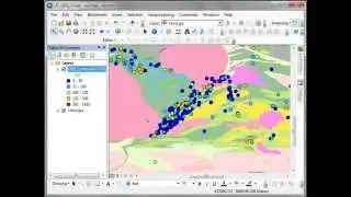 Curso ArcGIS para geólogos: Simbología para muestras de superficie