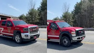 Thetford Fire Department Responding | Rescue + UTV trailer, Forestry