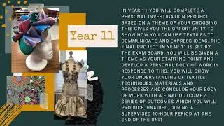 Textiles GCSE