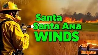 SANTA ANA WINDS SPARK WILDFIRE NEAR VENTURA COUNTY GOLF COURSES!