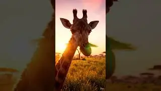A giraffe or antelope standing alert, scanning the horizon for predators