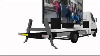 Mobile LED Vehicule Video
