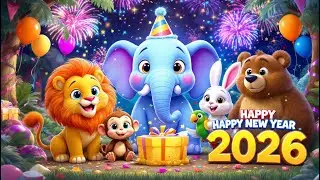 Happy New Year 2026 | Baby Cartoon Video | Kids Video | Happy New Year