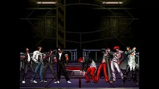 [KOF MUGEN] Kusanagi Team VS Orochi Iori Team