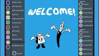 Conversing on our Discord - Cartoonist Co-op Navigation Guide