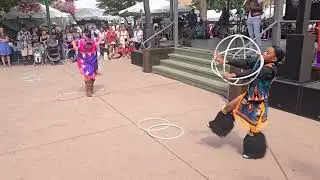 JUNIORS - HOOP DANCE DEMONSTRATION - LIGHTNING BOY FOUNDATION -    SWAIA INDIAN MARKET 2025