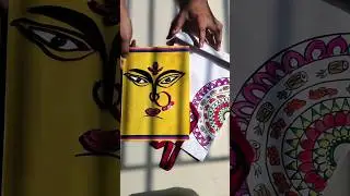 Card For Durga Puja(Part -1) #shorts#durgapuja #artandcraft #maadurga#treandingshort  @Shrabonipupu
