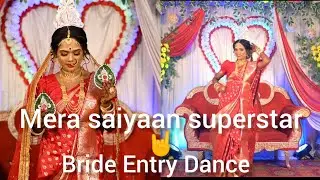Mera saiyaan superstar 🤘🔥||bride Dance ||munmun lifestyle vlog || highlights||2024