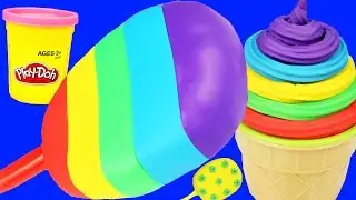 Jumbo Ice Cream playdoh Popsicles Surprises Paw Patrol Hello Kitty Inside Out Frozen Elsa