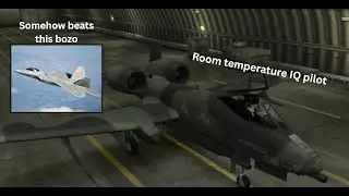 Beating Mobius One in an A10 because the g-forces turned my brain into mush.