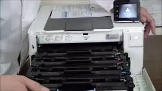 HP Color LaserJet Pro M252dw Unboxing & Setup