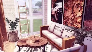 COSY APARTMENT IN RENOVATED BARN 😍 | The Sims 4 | Speed Build + CC