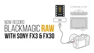 Blackmagic BRAW With Sony FX3 & FX30 | BRAW With Sony Cameras 