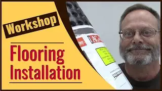 Woodworking flooring installation (Garage Flooring for workshop)