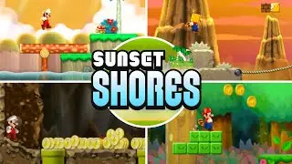 SMBNext: Sunset Shores - Full 100% Walkthrough