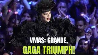 VMAs EXPLODE! Grande, Gaga, Osbourne Tribute & Mariah's WHISTLE NOTES!