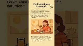 Learn German with a Story: Ein besonderes Fr&uuml;hst&uuml;ck 🥐 | A2 Listening Practice + Quiz