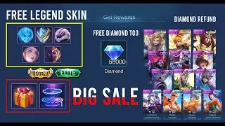 FREE DIAMOND + SKIN 2020 BIG SALE MOBILE LEGENDS