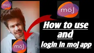 How to use and login in moj app
