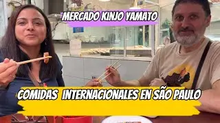 Comiendo en el mercado &eacute;tnico de S&atilde;o Paulo