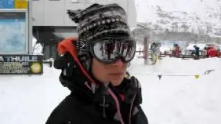 snowboard - great powder day