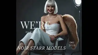 ### We&rsquo;re Hiring: Ad Agents for Noir Starr Models