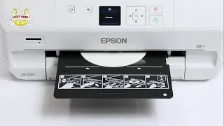 Печать на дисках на примере Epson EP-706A