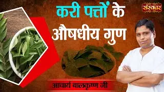 करी पत्तों के औषधीय गुण | Benefits of Curry Leaves | Acharya Balkrishna Ji Ke Nuskhe ! Sanskar TV