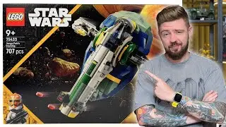 STATEK KOSMICZNY JANGO FETTA 🚀 LEGO STAR WARS 75433 RECENZJA
