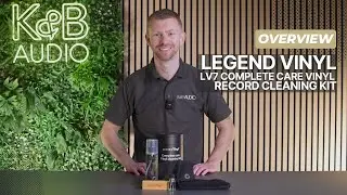 Legend Vinyl LV7 Complete Care Vinyl Record Cleaning Kit  - Product Overview