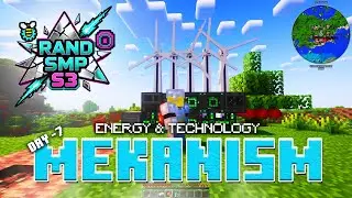 DAY- 07 |  Mekanism MOD grind - RAND SMP S3  #minecraft #minecraftsurvival #4x4gaming (Portrait)