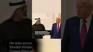 Trump visits Sheikh Zayed Grand Mosque with Crown Prince of Abu Dhabi