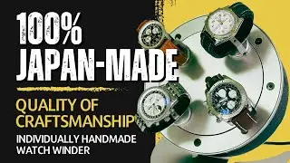 Handcrafted Luxury JapanMade Watch Winder for Discerning Collectors Durable,Silent,and Sophisticated