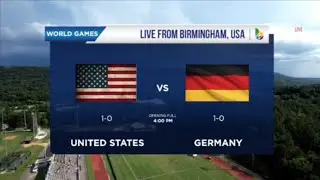Flying Disc USA V's Germany Full Match Highlights World Games